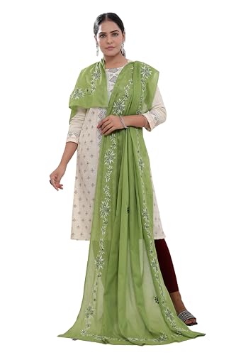 Cotton Embroidered Dupatta, Embroidery dupatta