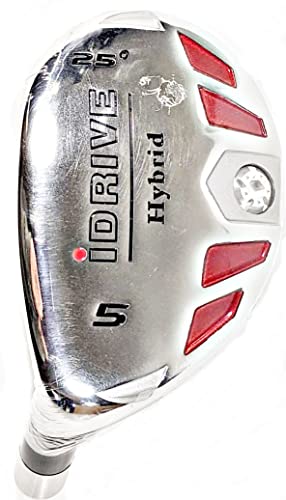Left-Handed Men's I-Drive #5-25° Loft Hybrid Golf Club with Graphite Shaft, Regular Flex