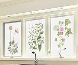 HYHMJ -Folia okienna laserowe przyciemnianie okno winyl salon kuchnia szkło naklejka bez kleju wzorzysta dekoracja folia prywatności, 8,80 * 120 cm