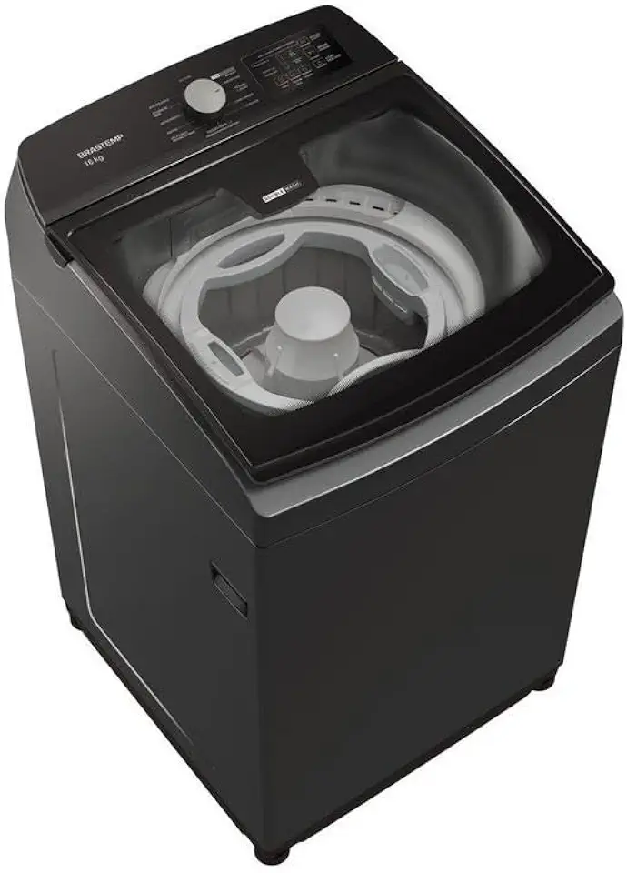 Máquina de Lavar Brastemp 16kg Titânio com Tecnologia Double Wash e Ciclo Tira Manchas Advanced-BWD16A9 110V