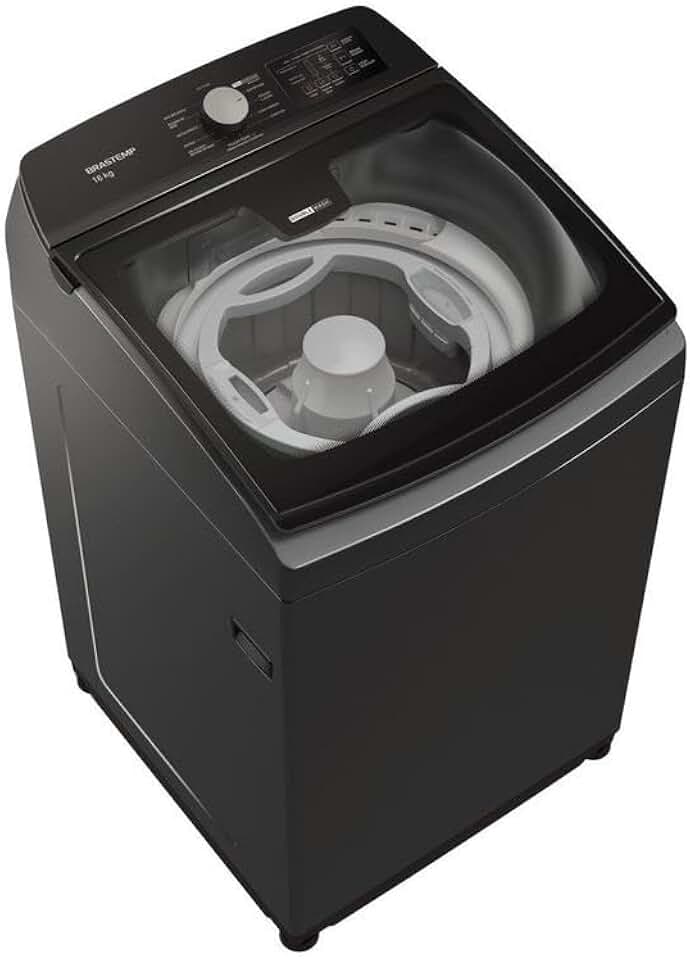 Máquina de Lavar Brastemp 16kg Titânio com Tecnologia Double Wash e Ciclo Tira Manchas Advanced-BWD16A9 110V