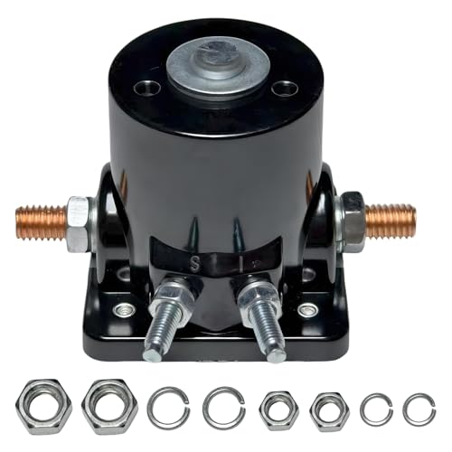Qonsy 3217124 Starter Relay Solenoid Switch for Johnson Evinrude and Mercury Marine Outboard Engine 12V 18-5808 389398 389493 380095 395419 47886 47886T 582708 586180 SMR6003 0395419