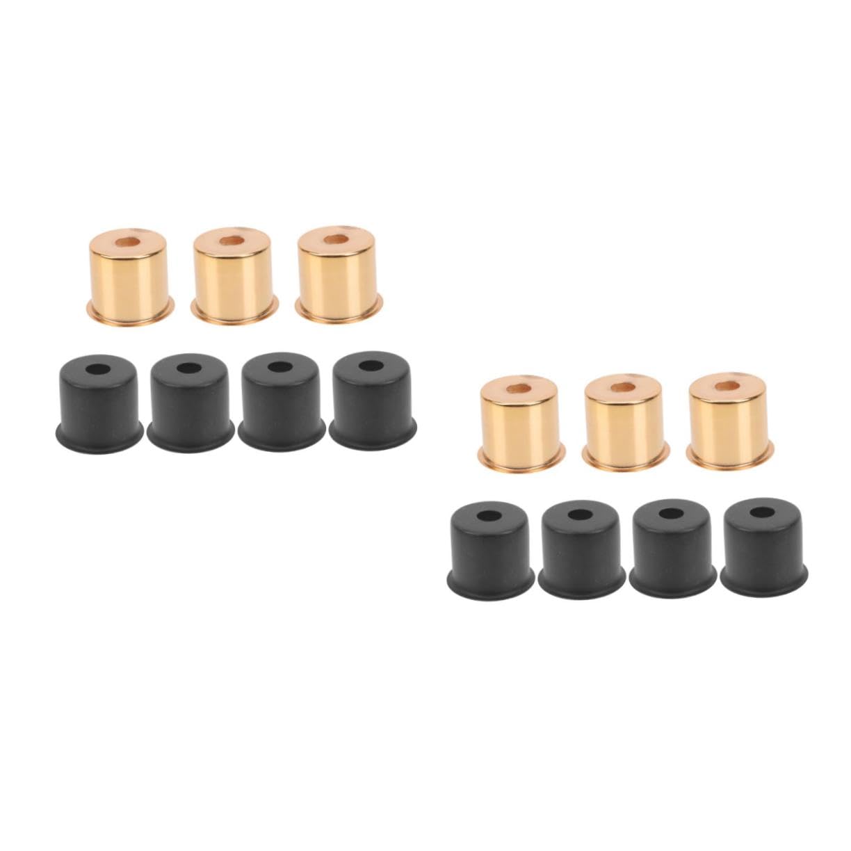 balacoo 14pcs Screw Lamp Holders Lamp Holder Cups for Floor Table Pendant and Wall Easy Installation Design Electroplated
