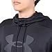 Under Armour mens Armour Fleece Big Logo Hoodie, (001) Black / / Black, Medium