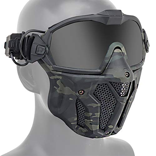 Casque tactique rapide anti-buée masque intégral pour paintball