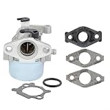 Glomc Carburador para cortacésped 799871 para motores de la serie 625 650 675 700 725, construcción de aluminio sin amianto, incluye espaciadores y arandelas,