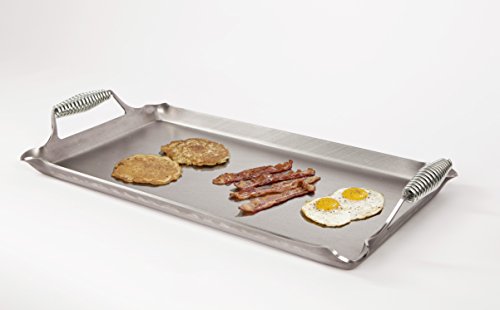 Rocky Mountain Cookware Master Chef Carbon Steel Griddle, 14" X 24", Metal #TOP1