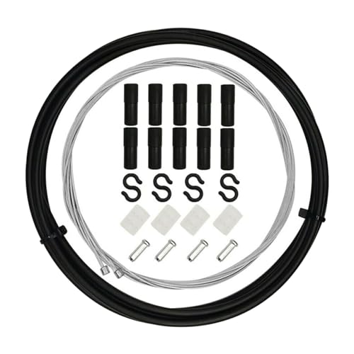 Generic 24�_�Z�b�g �V�t�g�P�[�u�� �X�e�����X�| �ϔM PVC�n�E�W���O ���x�� �u���[�L�P�[�u�� �A�N�Z�T���[ ���p�r ���]�� ���[�h�o�C�N BMX �܂肽���ݎ��]�� �ɓK�p, ��