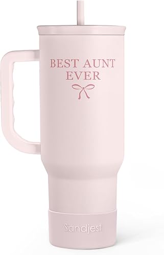 SANDJEST 40oz Tumbler: A Practical Gift for a Busy Aunt