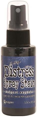Ranger Distress Spray Stain 1.9oz-Chipped Sapphire, 3.42 x 3.42 x 11.43 cm