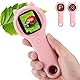Handheld Microscope for Children, Mikroskop für Kinder, 500X Portable Pocket Microscope for Children, 3 Levels Adjustable LED Lights, Mini-Mikroskop für Kinder ab 3 Jahren-Rosa