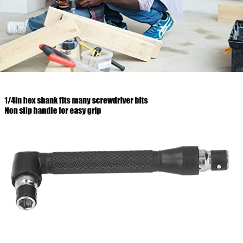 LiebeWH L Shaped Socket Wrench 90 Degree Right Angle Double Head 1/4 Inch Hex Screwdriver Adapter for Tight Spaces by LiebeWH - Image 6