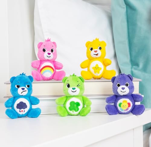 Care Bears 22729 3 Inch Micro Plush 5-Pack Treasure Box - Cheer, Laugh A-Lot, Good Luck, Grumpy And Harmony Bear — Miniature Plush Figure, Suffed Animal, Toy Mini Soft Figure thumb #5