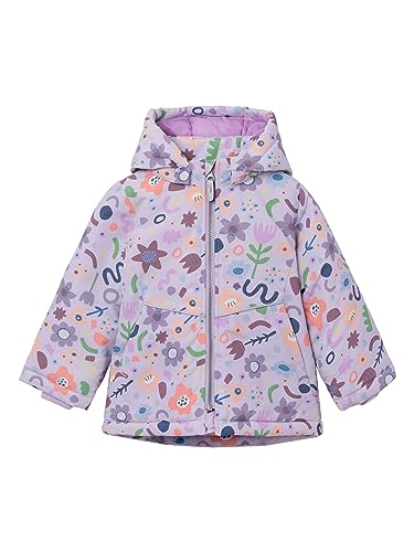 NAME IT Nmfmaxi Jacket Shapes Chaqueta, Cardo, 98 cm para Niñas