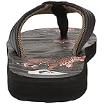 Quiksilver mens Carver Print Flip Flop Sandals - Image 3