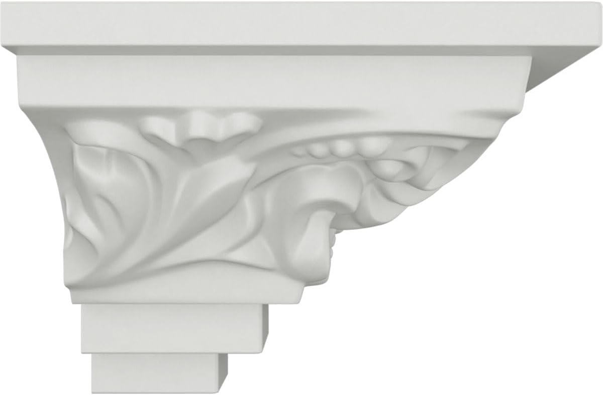 Ekena Millwork MOC02X02TN Outside Corner Moulding (matches moulding MLD02X02X04TN), 2 3/4"P x 2 3/4"H, Primed image 3