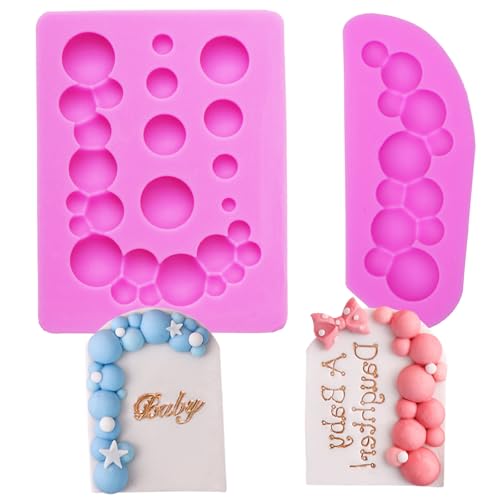 3D Pearl Chocolate Molds, Set of 2