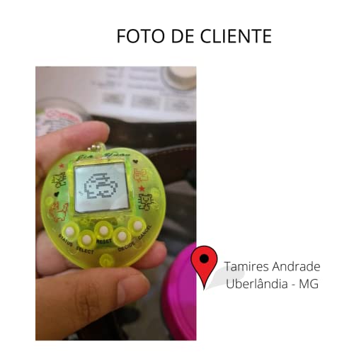 Bichinho Virtual Nostalgia Anos 90 Retrô Brinquedo Antigo Criança (Rosa) Exclusivo Zannaki®