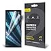 Olixar for Sony Xperia 1 Screen Protector - Film Protection - Case Friendly - Easy Application Card and Cleaning Cloth Included - 2 Pack