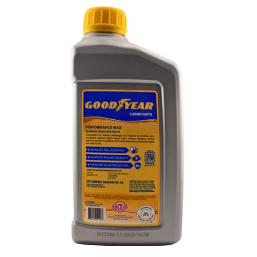 Aceite para motor 5W-20 Goodyear Pack de 3 cuartos miniatura 5