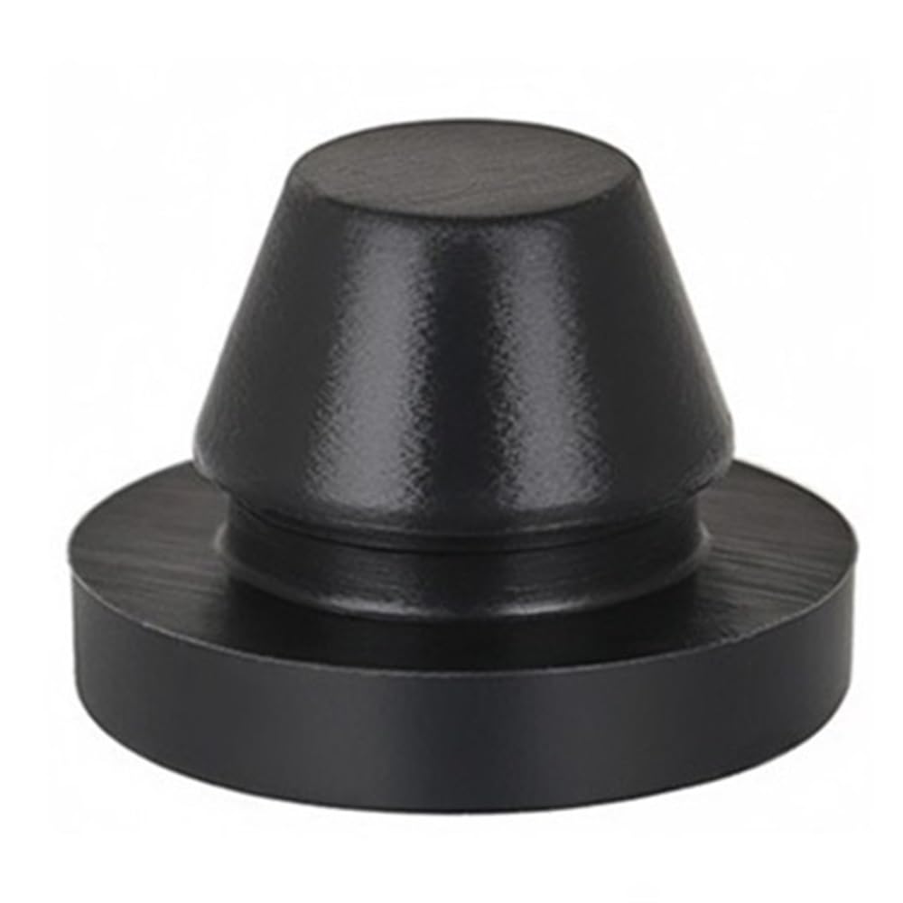 Solid Silicone Rubber Caps T Type Plugs Covers, Snap On Gasket Blanking End Caps Seal Stoppers for Faucet Hole(9mm)