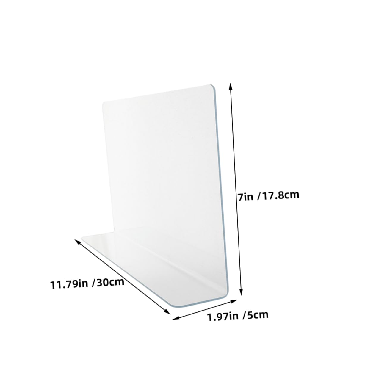 STOBAZA 2pcs Shower Corner Water Guard: Clear Shower Guards - Backsplash Protector - Prevent Water Bathroom for Tub Corners