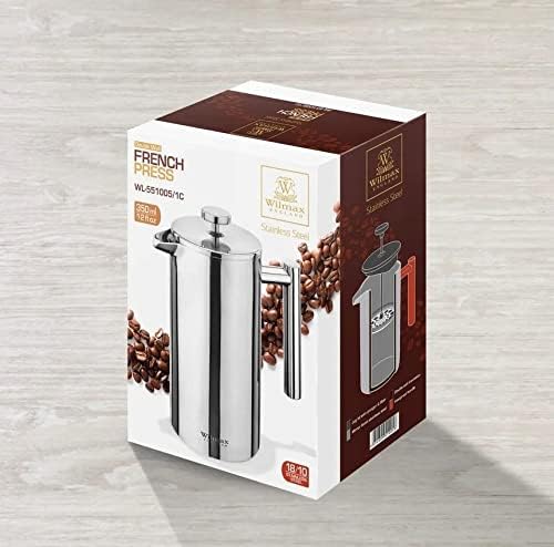 WILMAX WL‐551005/1C Double-Walled Espresso Maker 350 ml