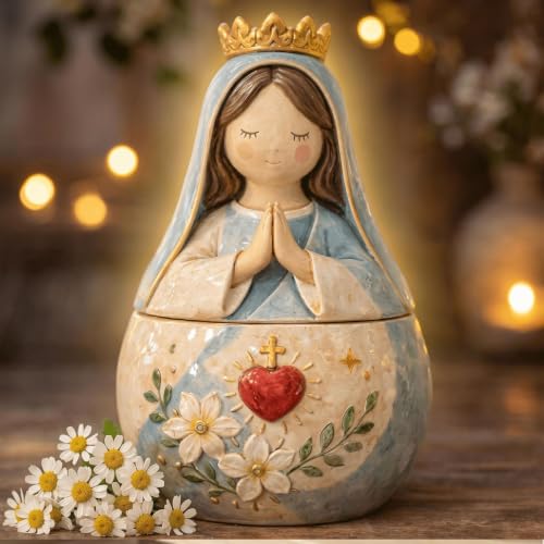 Decoración Cristiana de Escritorio para Mesita de Noche y Hogar 8
