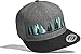 Outdoor Cap Herren Flexfit Snapback : Woodlands - Basecap Herren & Damen - Kletter Ausrüstung Wander Zubehör (One Size Grey)