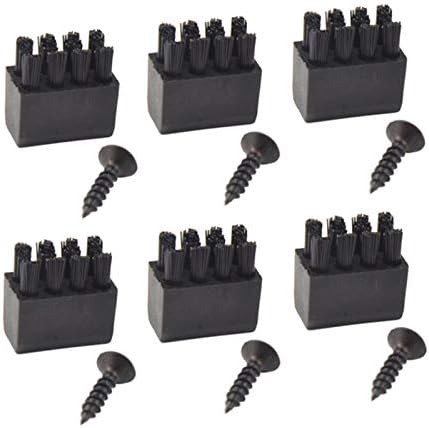 JooFn Arrow Rest Replacement Brushes 6pcs with 6pcs Screws for Hostage Arrow Rest Archery Bow JooFn Arrow Rest Replacement Brushes 6pcs with 6pcs Screws for Hostage Arrow Rest Archery Bow