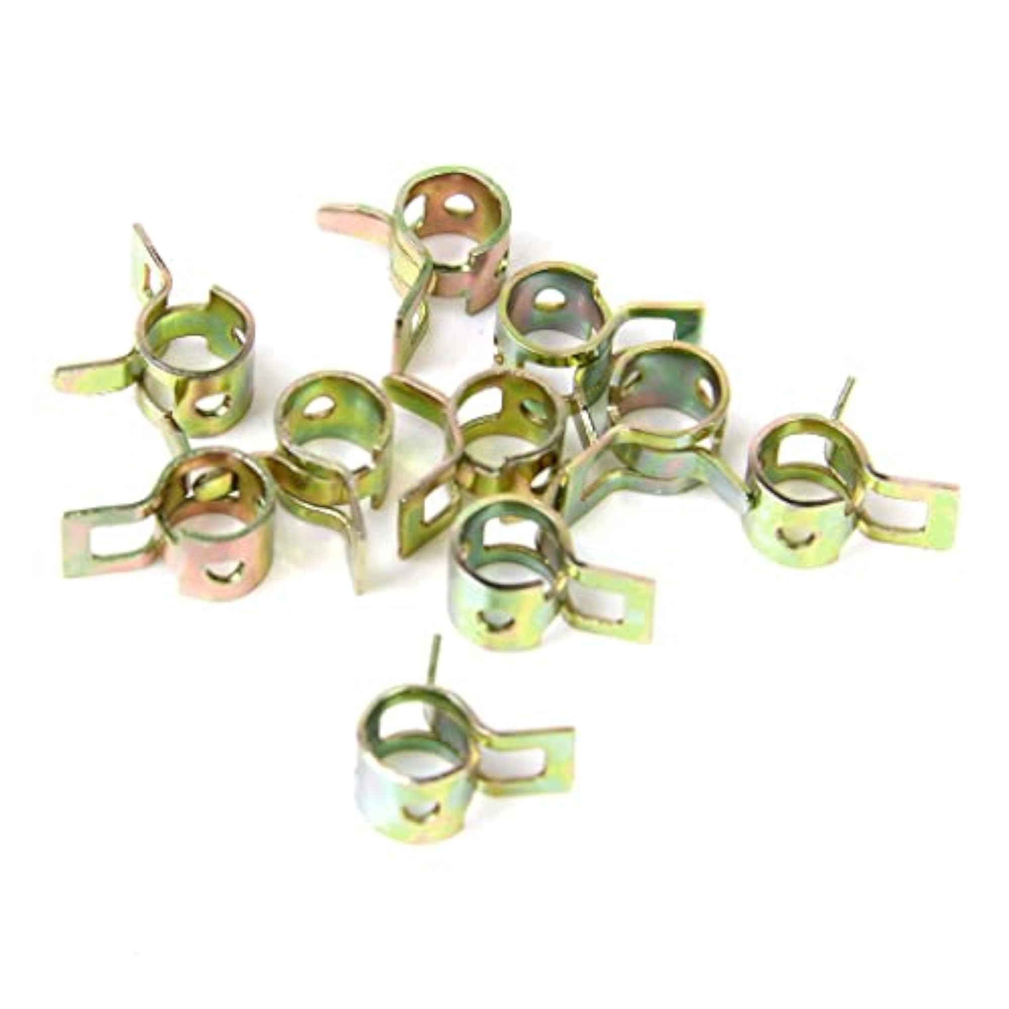 50X Spring Clip Fuel Hose Line Water Pipe Clamps
