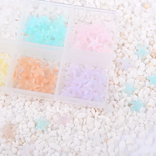 MEILINDS 120 Pcs 3D Nail Charms Summer Starfish