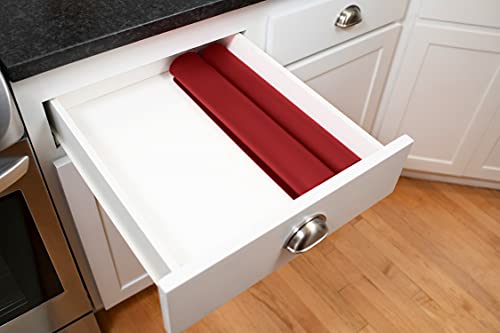 Gasare, Extra Large, Thicker, Heat Resistant Mats, Countertop Protector, Silicone Mats For Kitchen Counter, Nonslip, Waterproof, Washable, 25 X 17 Inches X 1.4 Mm, Set Of 2, Red #TOP6