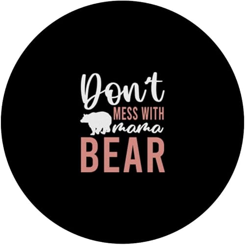 Miniatura 3 de No te metas con mamá oso mamá mamá día de la madre PopSockets intercambiables PopGrip
