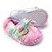 Dream Bridge Zapatillas de felpa para Niñas Niños Zapatos de Peluche para Chicas Unicornio Rosa