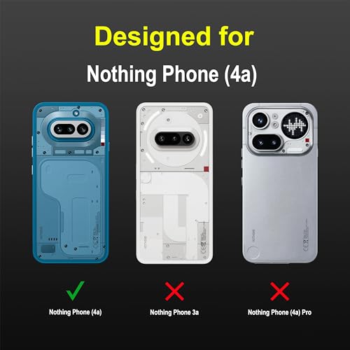Image of Zapcase Back Case Cover for Nothing Phone (4a) | Compatible for Nothing Phone (4a) Back Cover | Liquid Silicon Magic Case with Camera Protection | Black