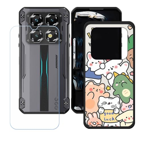 LCEHTOGYE Kp Oukitel WP60 +KXXN[veN^[pP[XAKp Oukitel WP60 (7,2")ƌ݊̂ubN\tgTPUVRQP[XیJo[ LH72