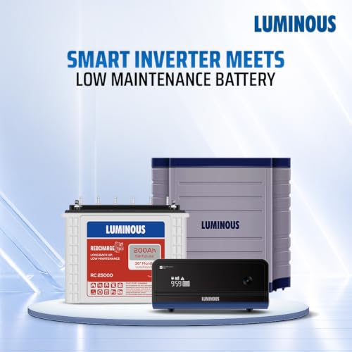 Luminous Store Luminous Zelio+ 1100 Inverter & RC25000 Battery Combo - Image 5