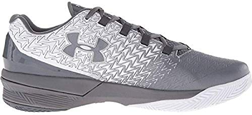 Under Armour Men's UA ClutchFit Drive 3 Low White/Graphite/Graphite Sneaker 11.5 D (M)
