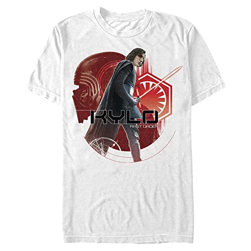 T-shirt Star Wars Kylo Fears pour homme en coton noir