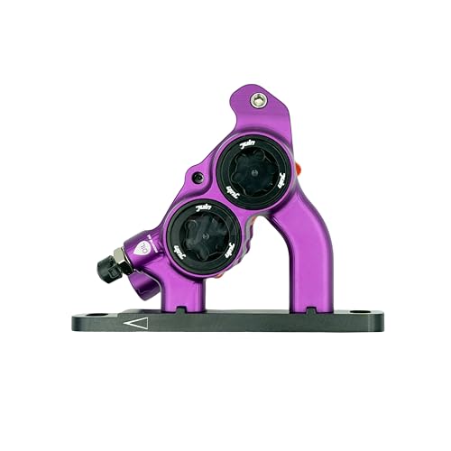 Juin ETF Road Bike Hydraulic Disc Brakes, 160mm, DOT, Purple