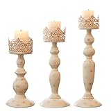 🕎 【Portacandele in metallo multi-scena】 ： Decorazioni per cene a lume di candela, compleanni, matrimoni, feste, ecc. Perfetto come nuovo arredamento per la casa, regalo di inaugurazione della casa, Halloween, Natale, Giorno del Ringraziamento o altre occasioni di celebrazione.