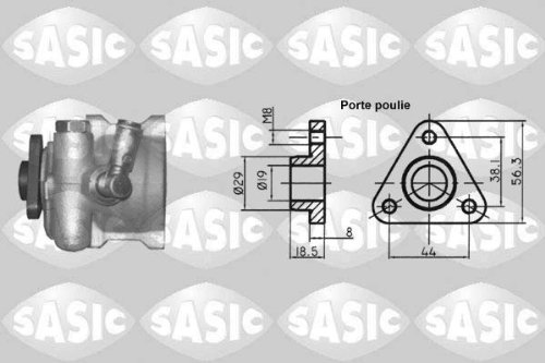 Preisvergleich Produktbild Sasic 7076007 Pumpe Servolenkung