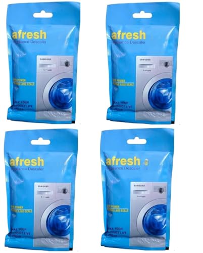 Image of Samsung Washing Machine Drum Cleaning Powder Descaling Powder For Top & Front Load Samsung Washing Machine (Washing & Drum Cleaner) Scale Remover, 100 Gms (Pack Of 4) (S 4)