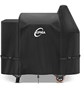Kipiea 600D Heavy Duty Pellet Grill Cover for Pit Boss 820 & Pro 850 Series, Compatible with Z Gr...