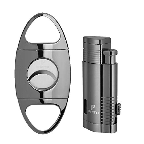 Set de Encendedor y Cortador para Cigarros PIPITA 2 Piezas miniatura 3