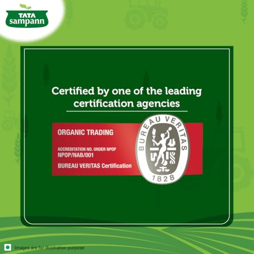 Image of Tata Sampann Organic Unpolished Chana Dal, 1kg