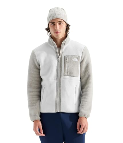 Image of THE NORTH FACE Men's Yumiori Full Zip Jacket | Lightweight Fleece Coat With Embroidered Logo, Zip Pockets