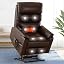 Brown Faux Leather