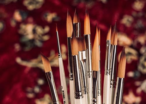 KUM 514.01.11 - Memory Point Brushes CT, MemTip Pin CT 8\, Katzenzungenform, 1 Stück